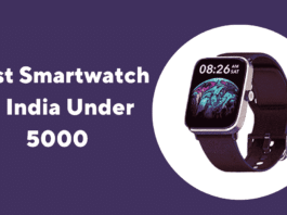 Best Smartwatch in India Under 5000