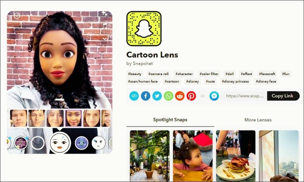 Cartoon Lens