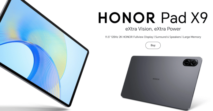 Honor Pad X9 Tablet