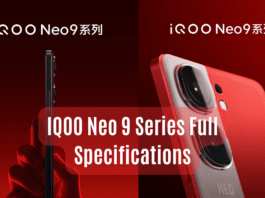 IQOO Neo 9 Series Full Specifications