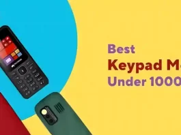Keypad mobile under 1000