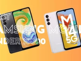 Samsung Mobile Under 15000