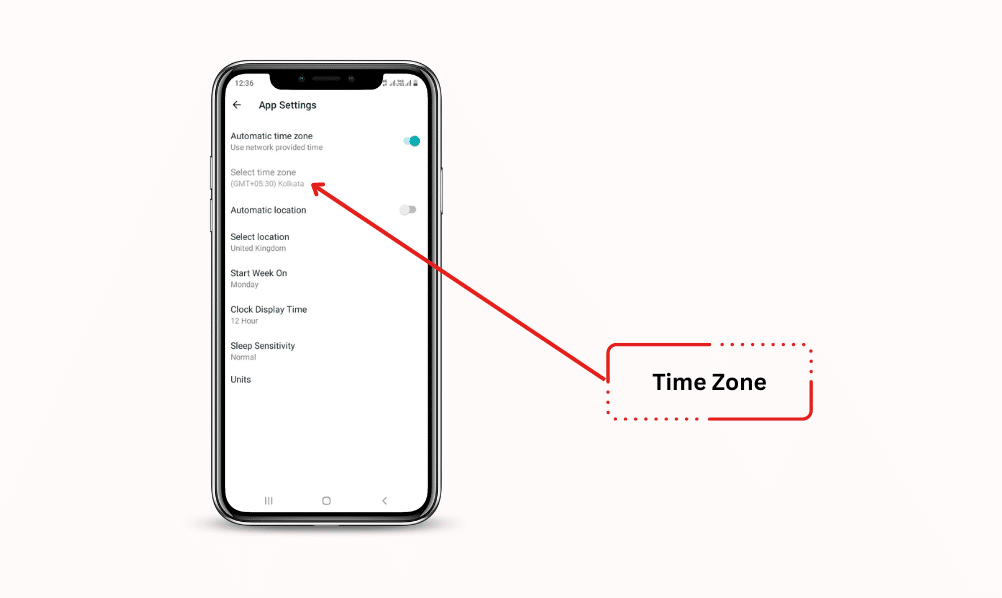 Time zone on fitbit versa 2